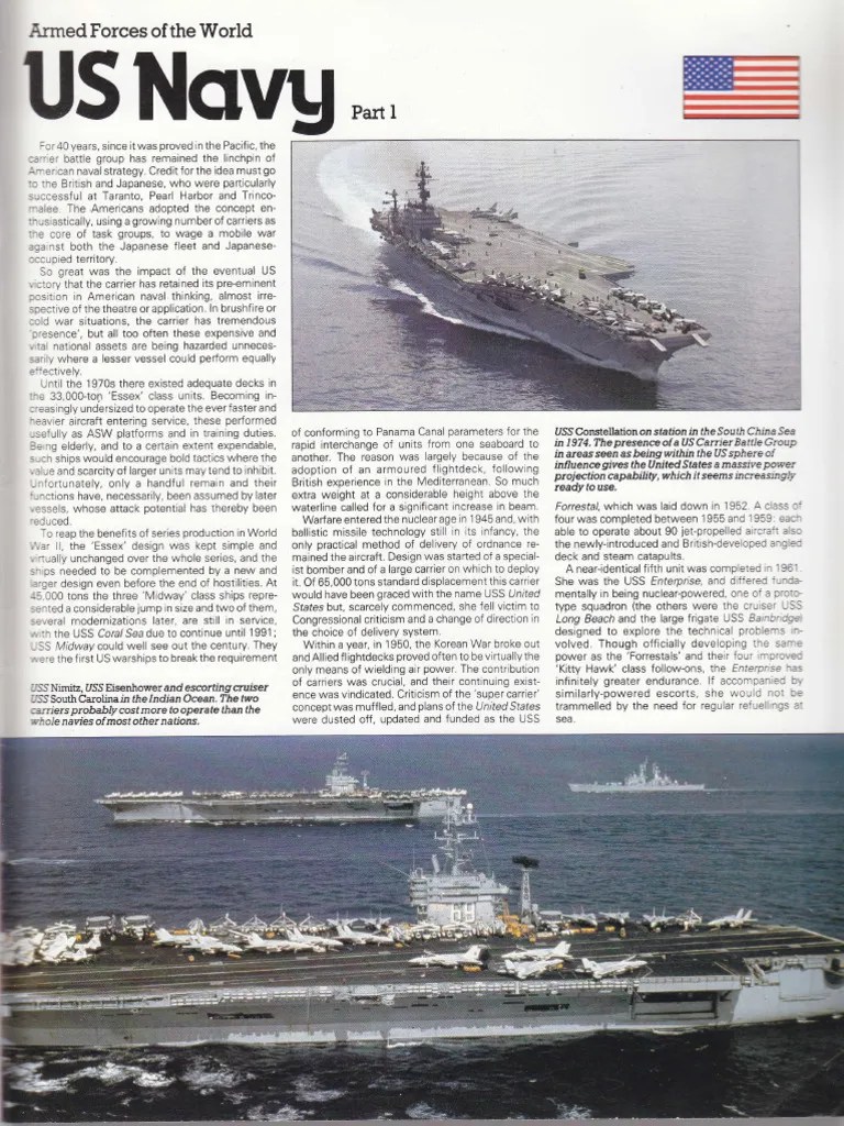 AFW - US Navy Part 1 | PDF | Aircraft Carrier | Cruiser