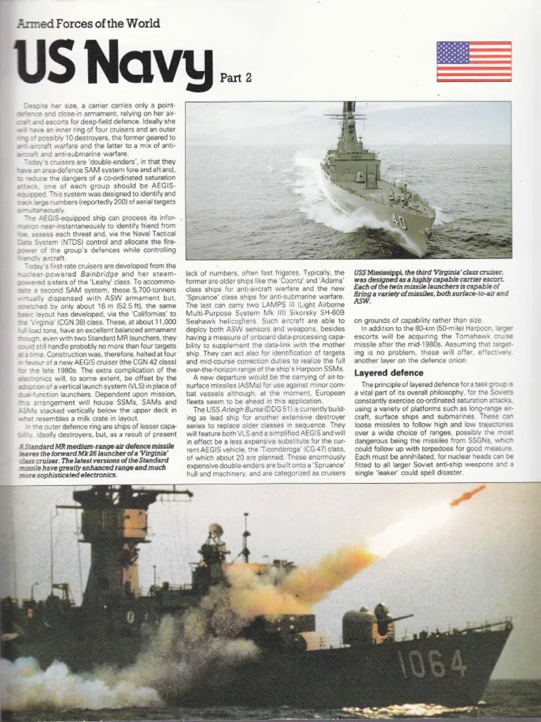 AFW - US Navy Part 2 | PDF | Cruiser | Watercraft