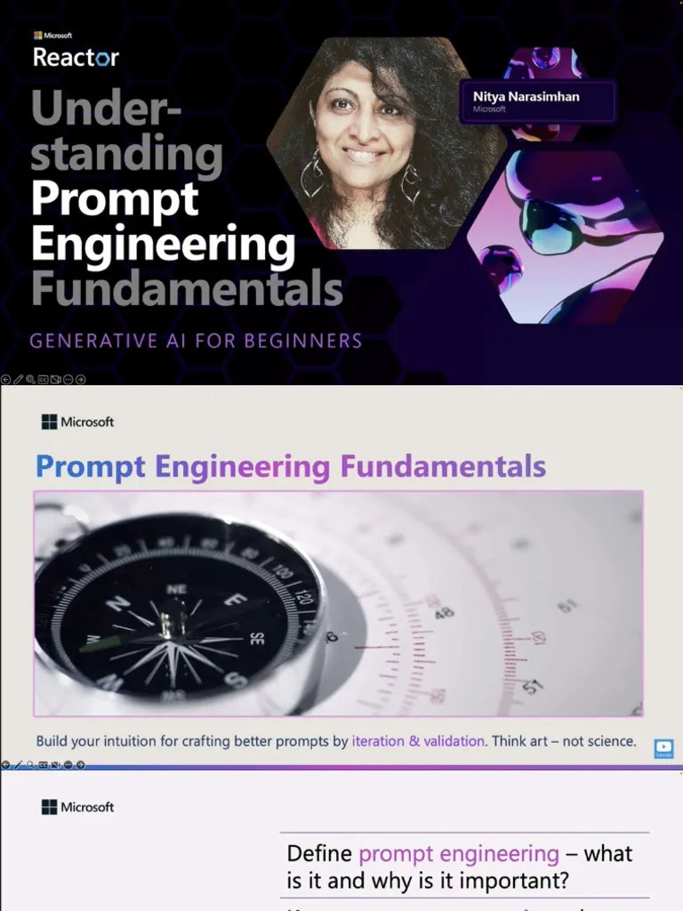 Understanding Prompt Engineering Fundamentals | PDF