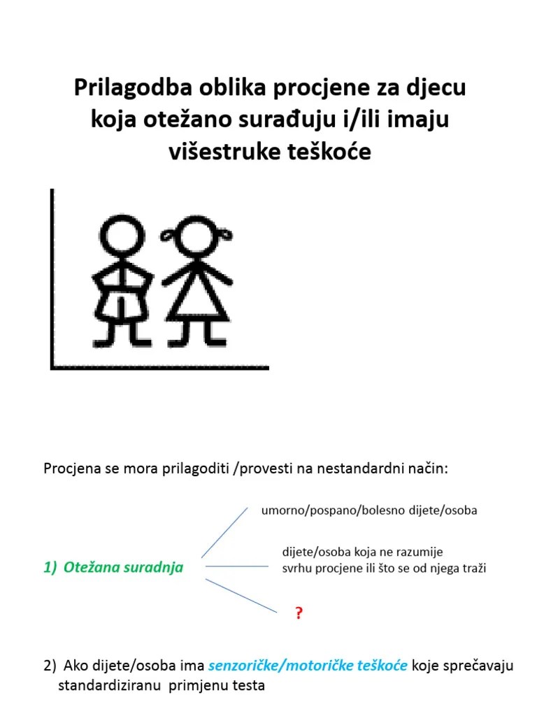 Procjena U Djece S Teskocama 2 | PDF