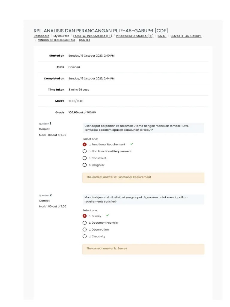 QUIZ #4 - Attempt Review | PDF