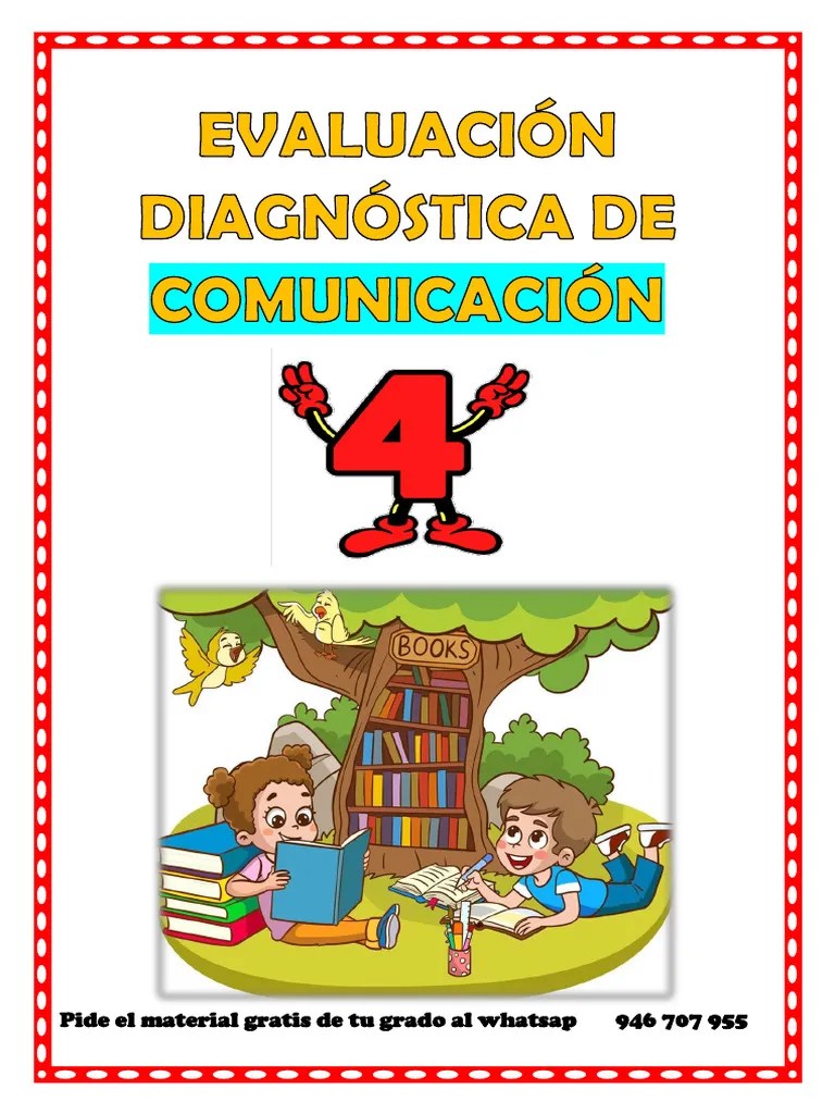 Evaluación Diagnóstica De Comunicación | PDF