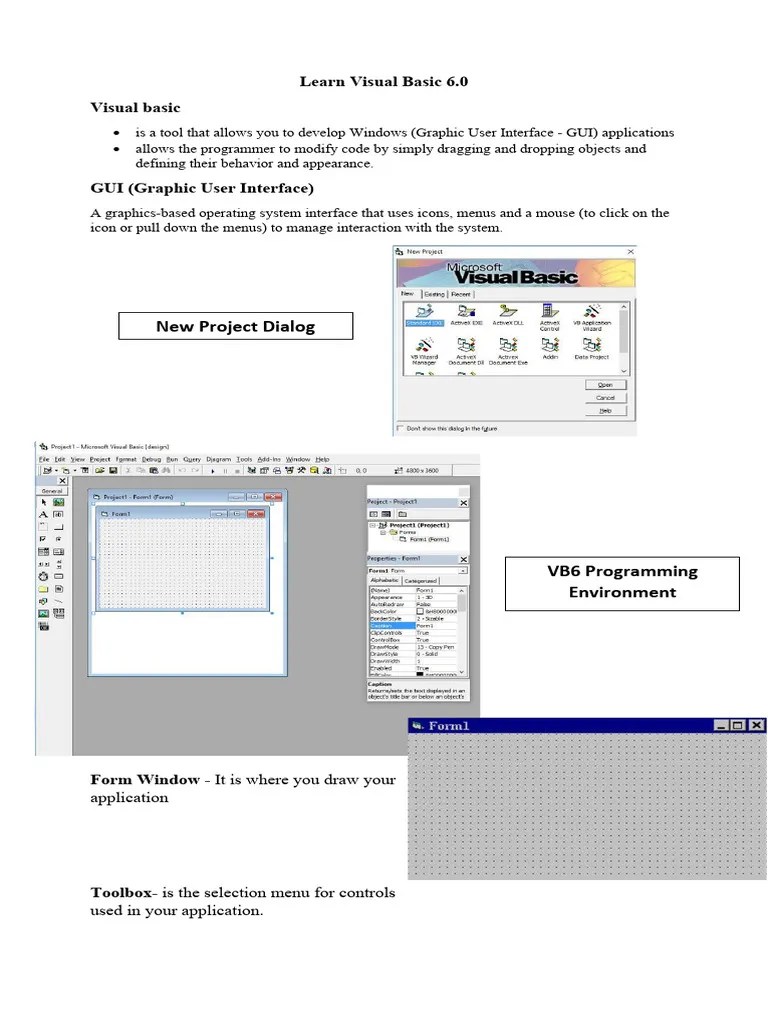 Grade 10 - Learn Visual Basic 6 | PDF