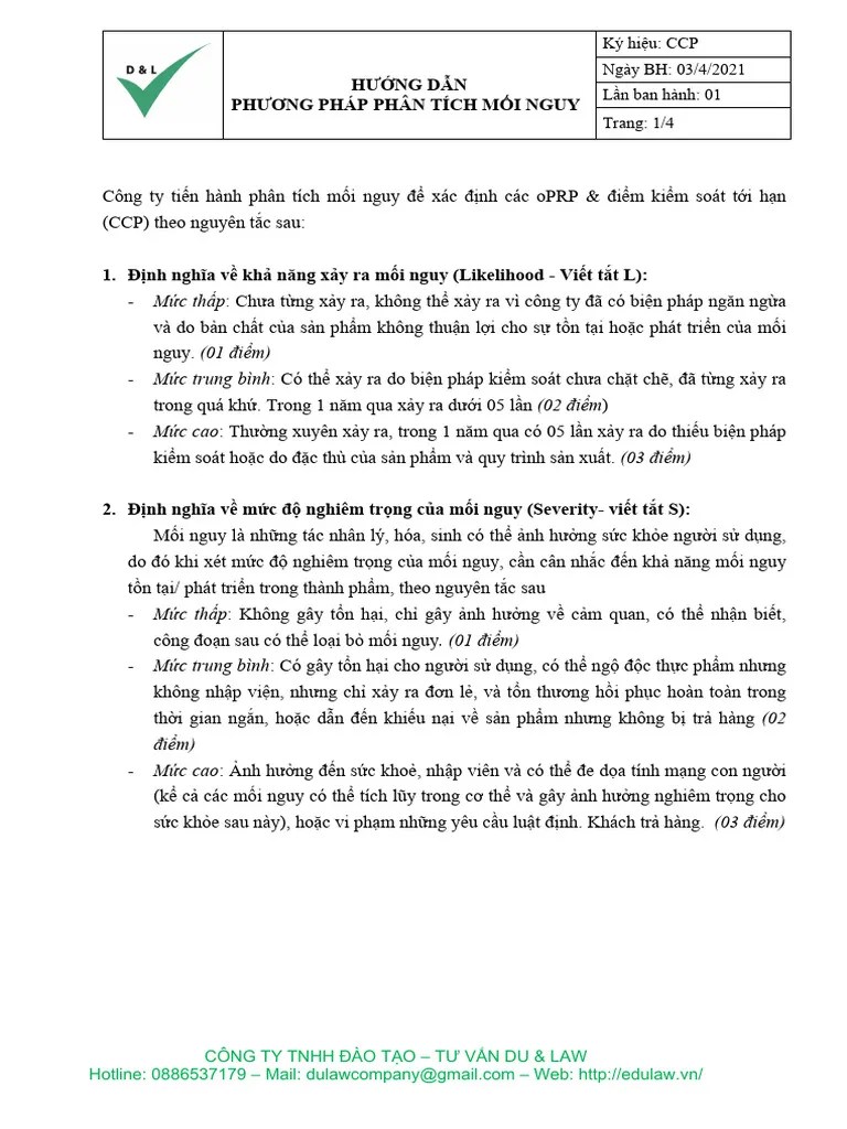 Qđ_03 Pp Phan Tich Moi Nguy - Cay Quyet Dinh (Ok) | PDF