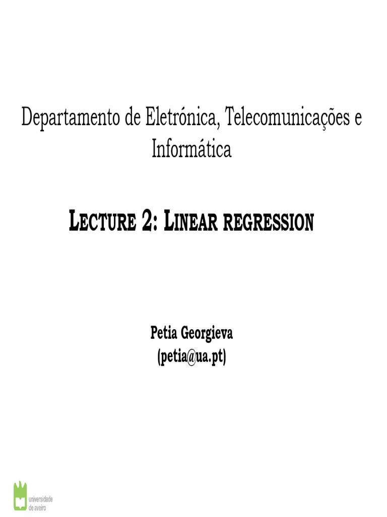 Linear Regression Python Programming | PDF | Regression Analysis | Mean ...