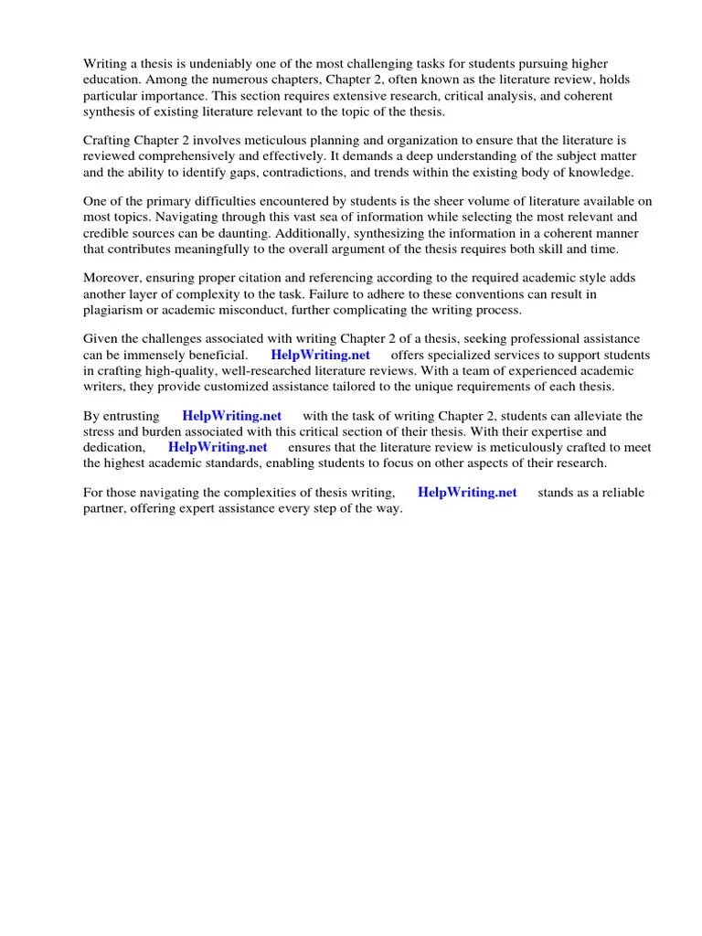 Chapter 2 Thesis PDF | PDF | Thesis | Computer Network