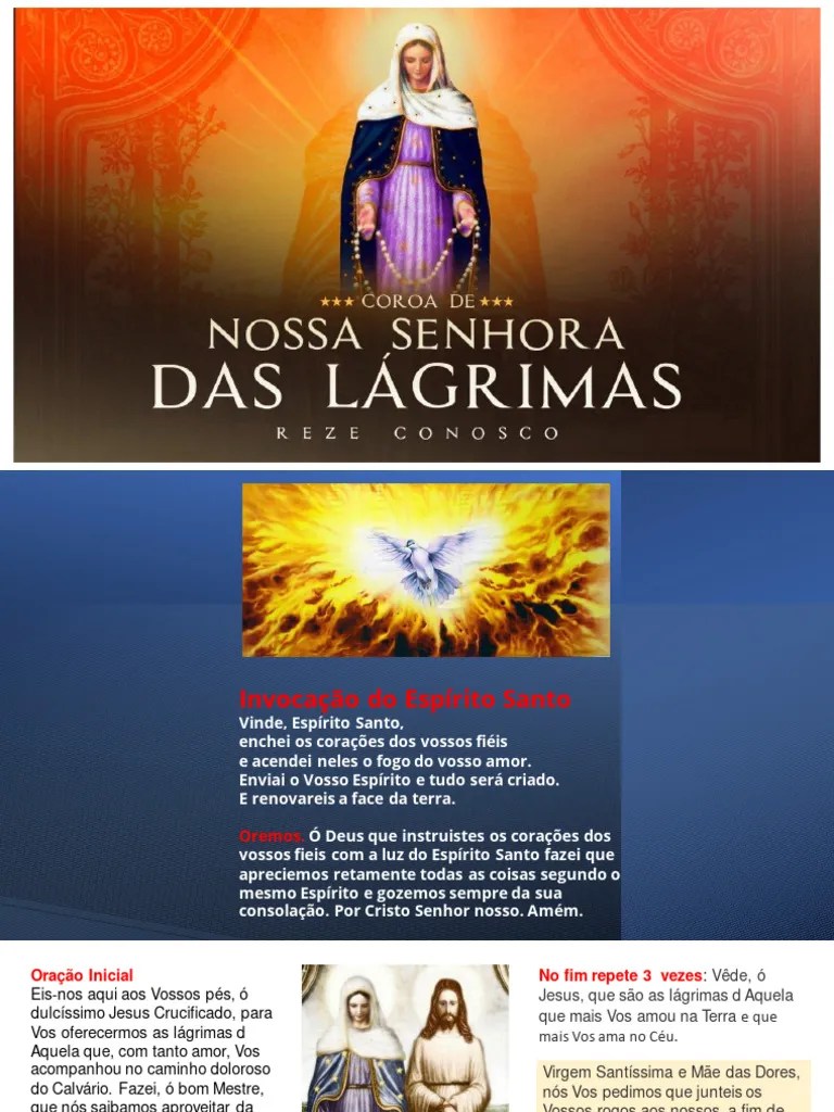 COROA DAS LAGRIMAS DE NOSSA SENHORA. X 2 | PDF
