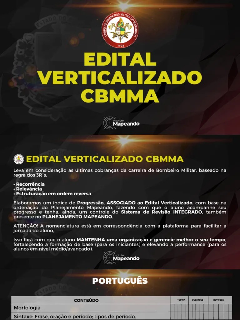 Edital Verticalizado | PDF