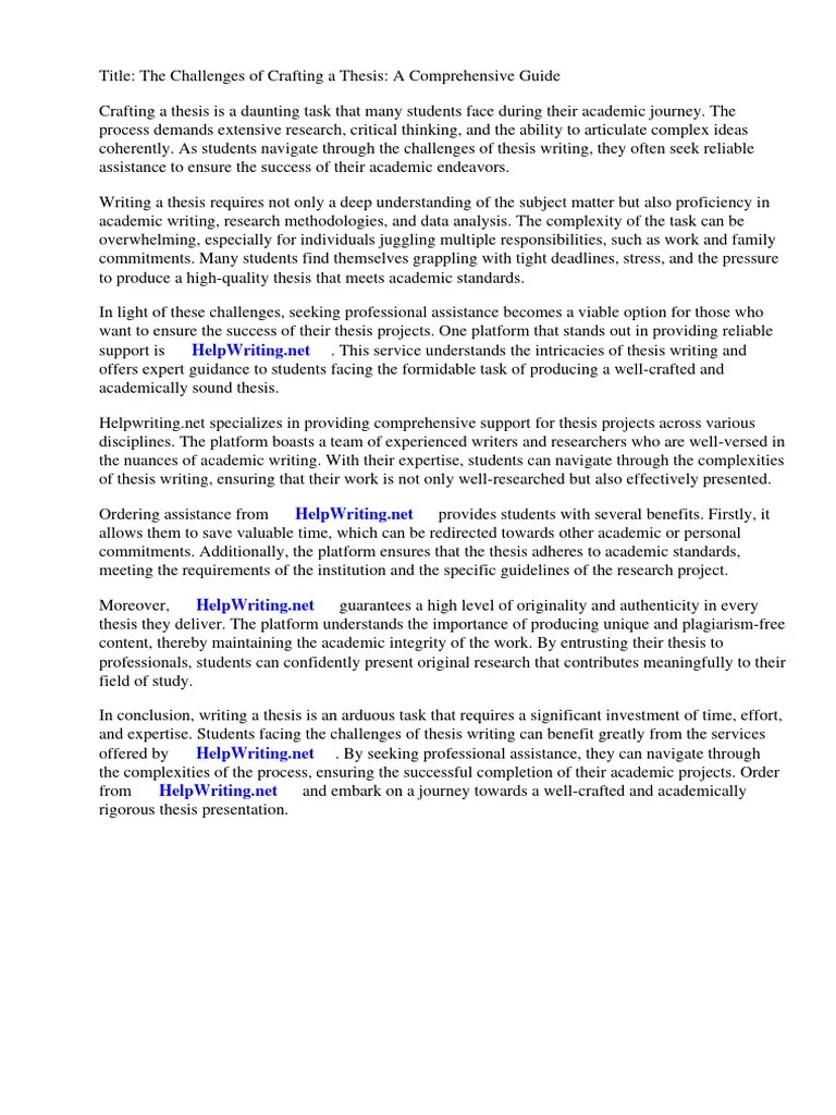 Sample Thesis Powerpoint | PDF