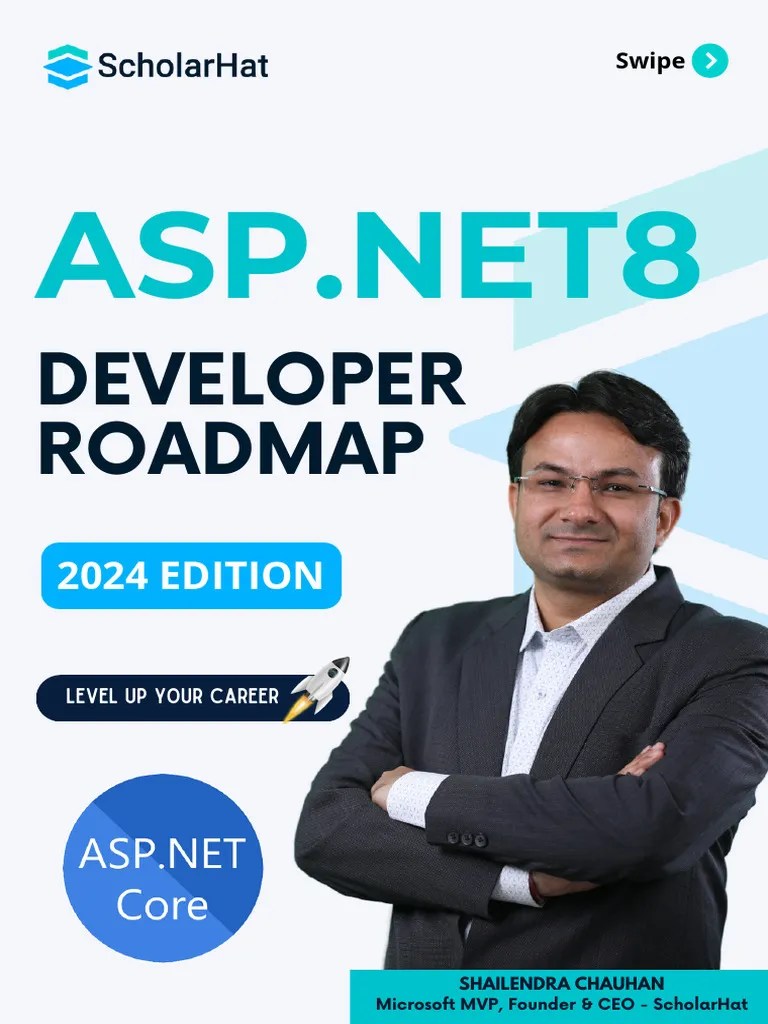 ASP NET Core 8 Developer Roadmap 2024 PDF Computers 1