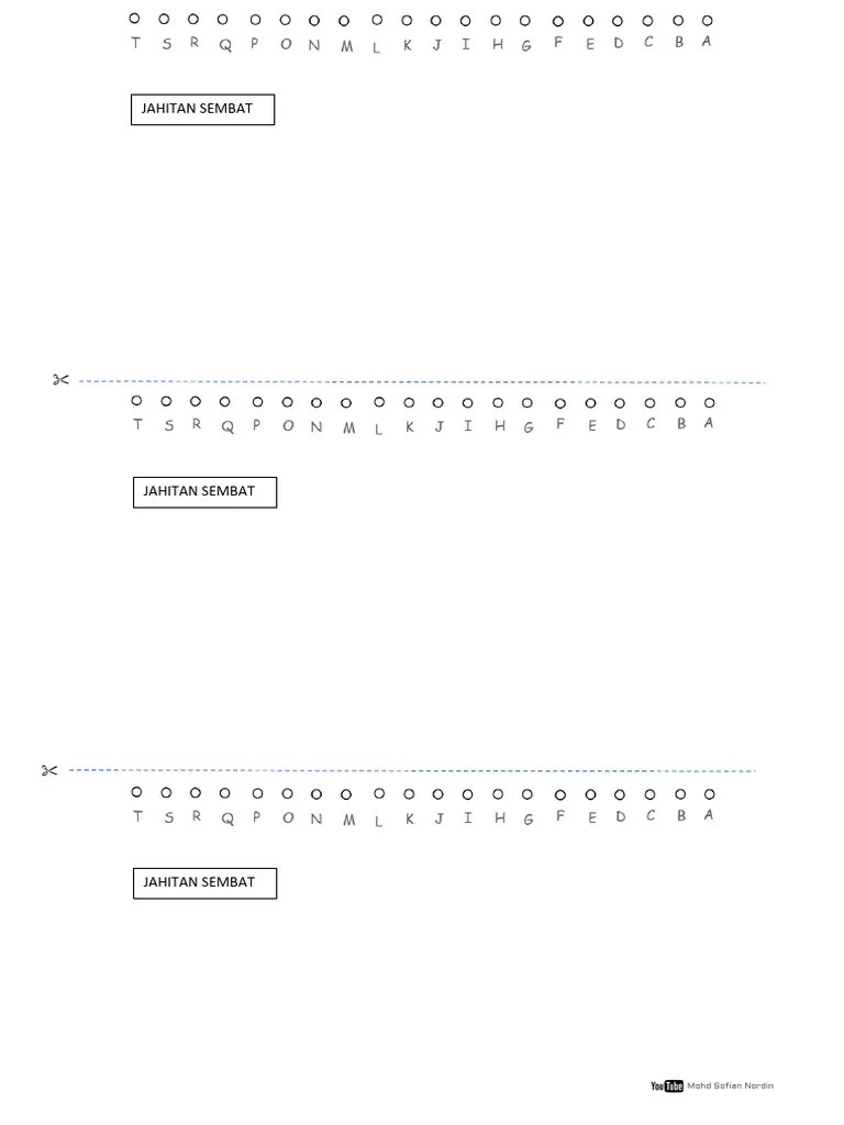 Latihan Jahitan Sembat Pdf - City Illustration Collection - HD Quality