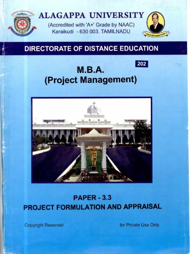 PG - M.B.A Project Management - Project Management - 332 33 Project ...