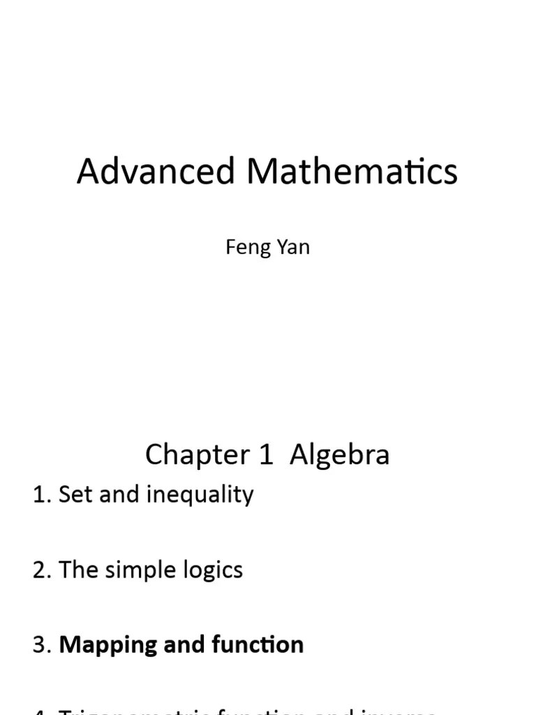 Mapping And Functions | Download Free PDF | Function (Mathematics ...