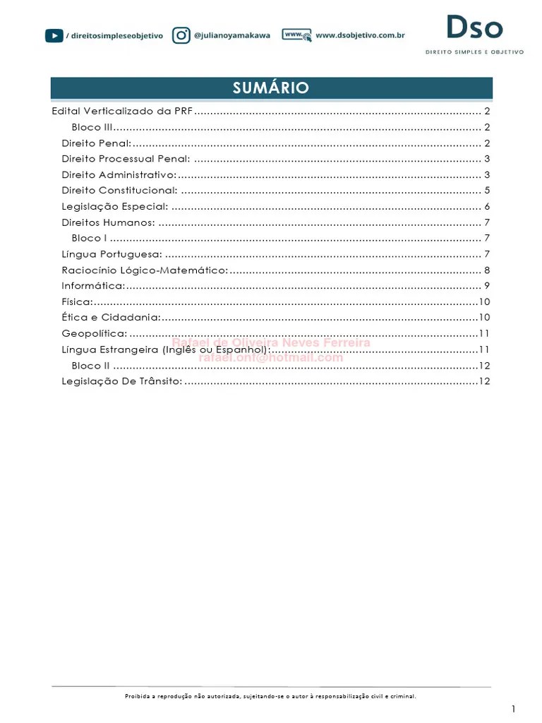 Edital+Verticalizado+da+PRF+-+2021 | Download Grátis PDF | Crimes ...