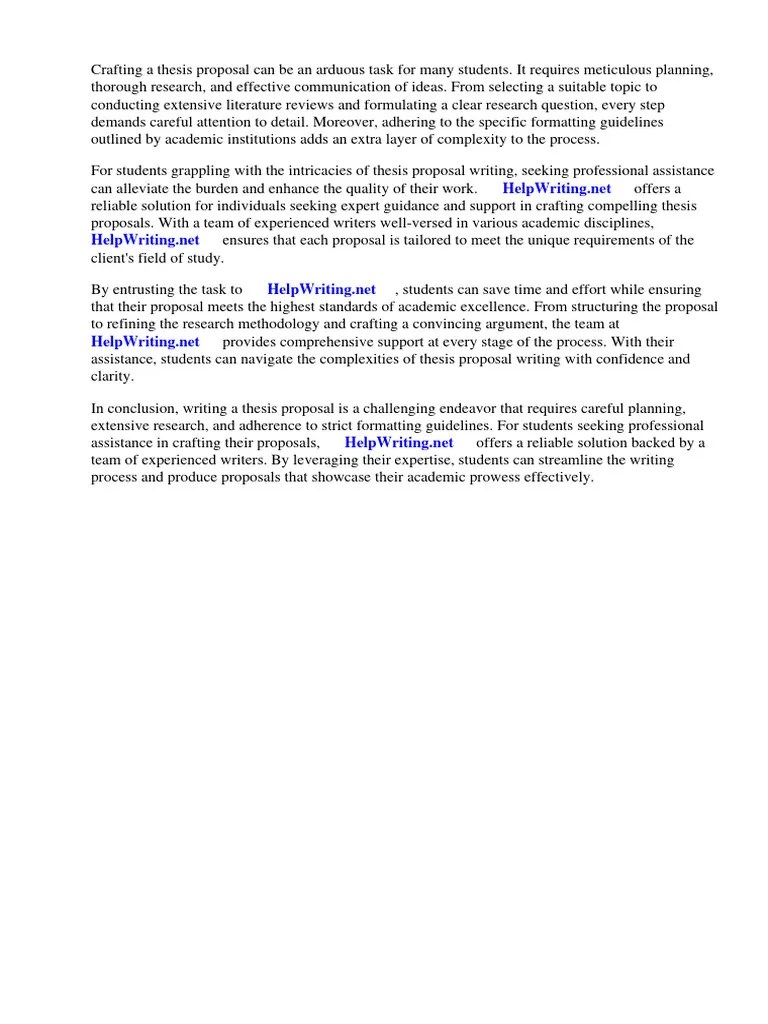 Ms Thesis Proposal Format | PDF | Thesis | Methodology