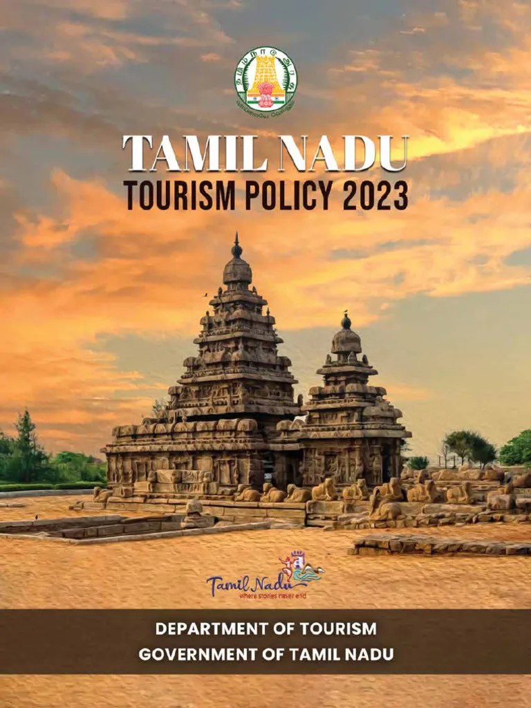Tamil Nadu Tourism Policy 2023 | PDF | Tourism | Sustainability