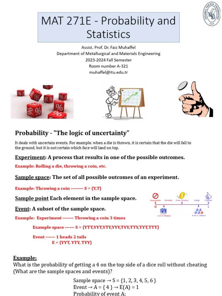 Week Probability And Statistics | Download Free PDF | Probability | Numbers