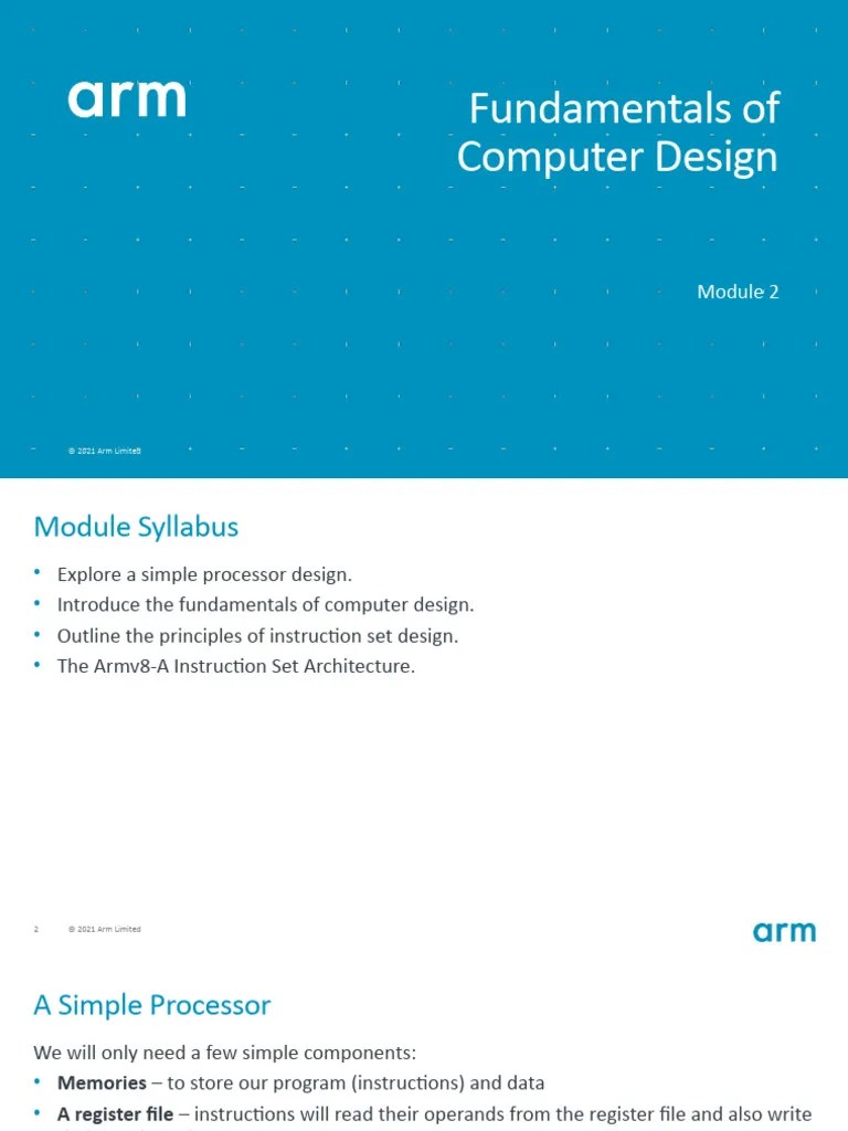 Lecture02 FundamentalsOfComputerDesign | PDF | Central Processing Unit ...