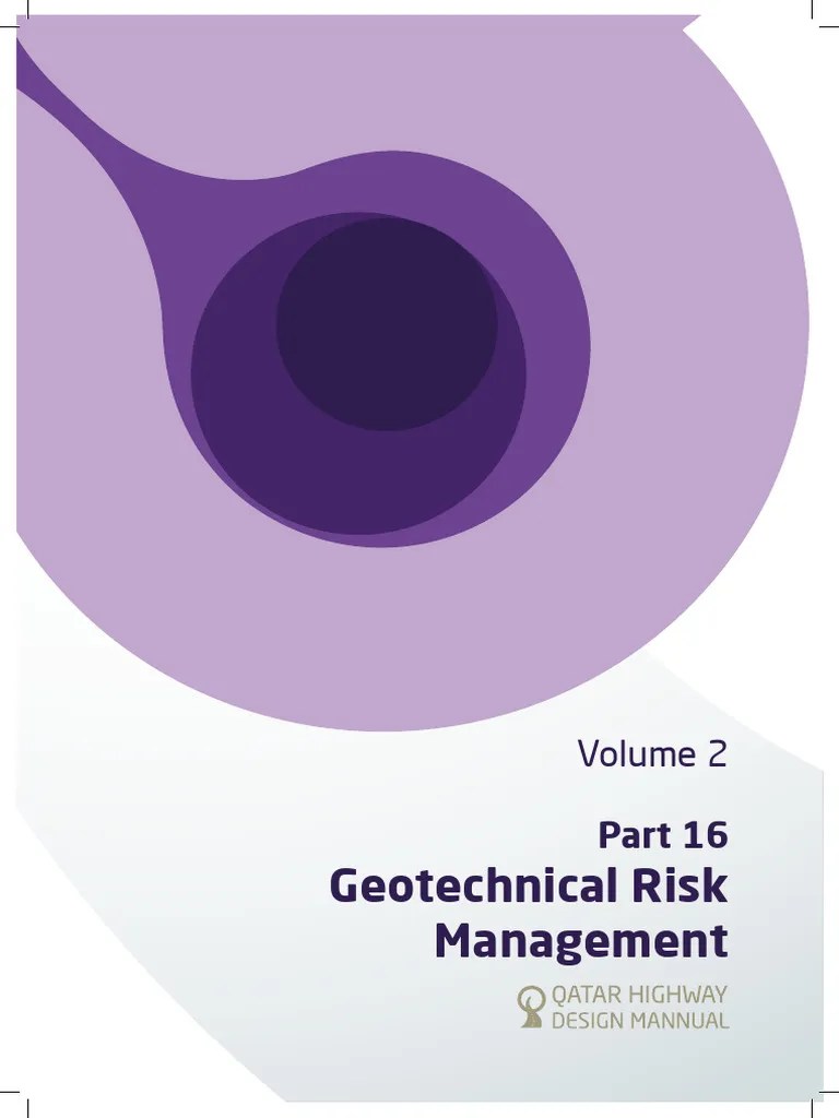 Vol2 - Part 16 - Geotechnical Risk Management - Cs - V2a | Download Free PDF | Geotechnical ...