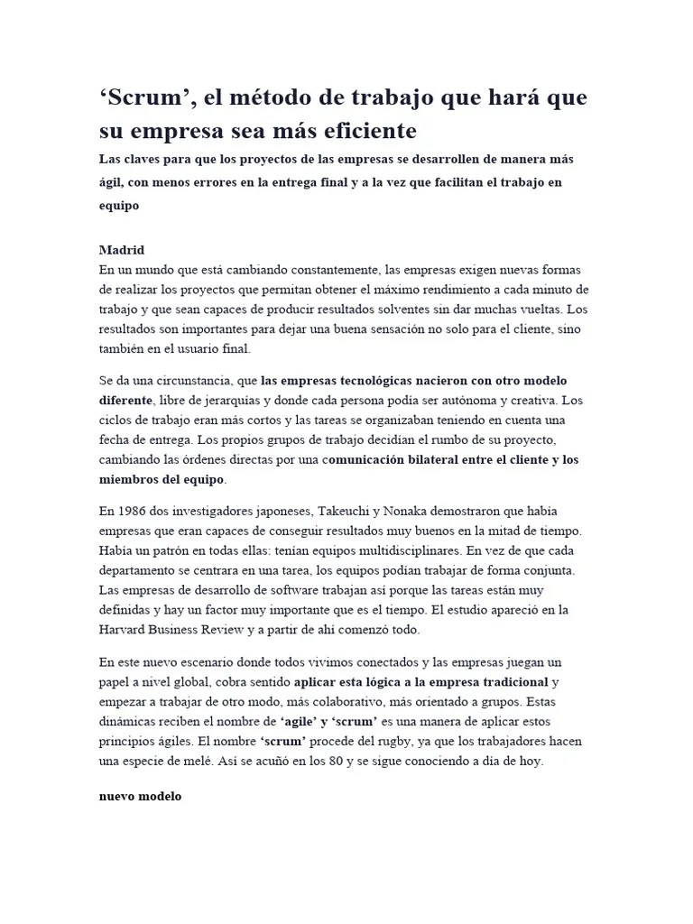 Gesti N De Proyectos Pdf Scrum Desarrollo De Software Presupuesto - Best Mountain Arts in 8K