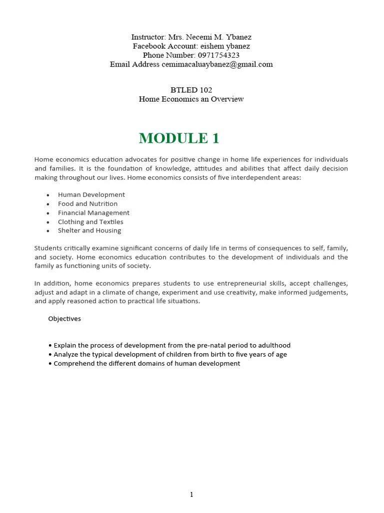 Module 1 Lesson 1 | PDF | Developmental Psychology | Embryo