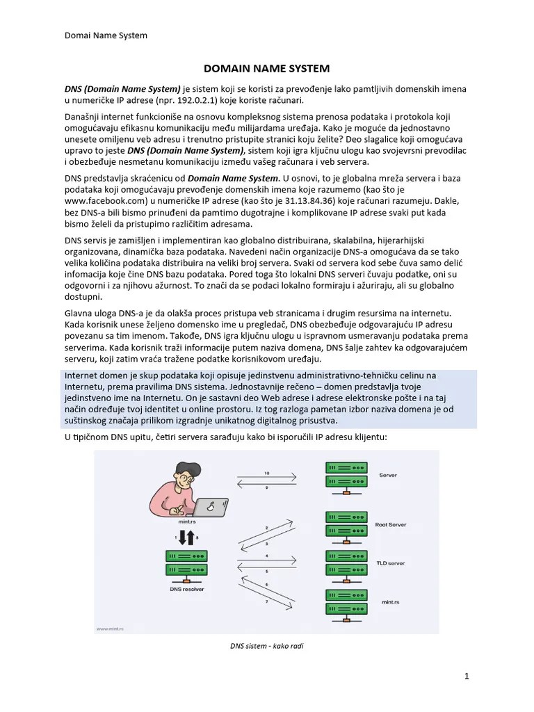 Domain Name System | PDF