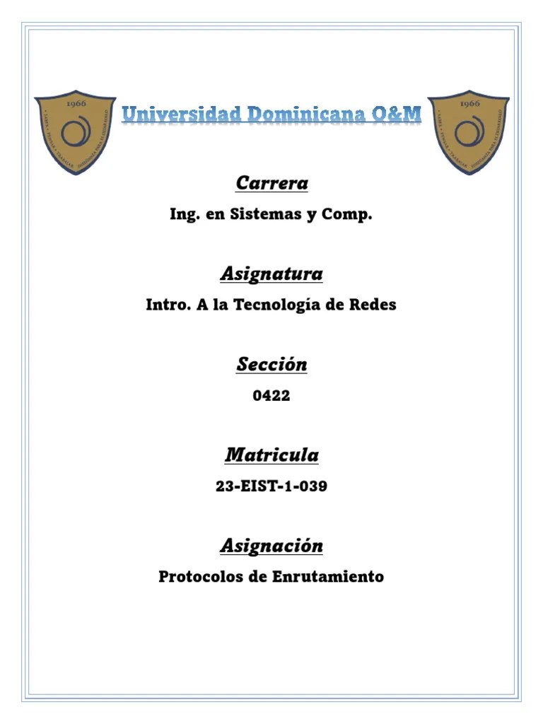 Protocolos De Enrutamiento | PDF | Enrutador (Computación) | Enrutamiento