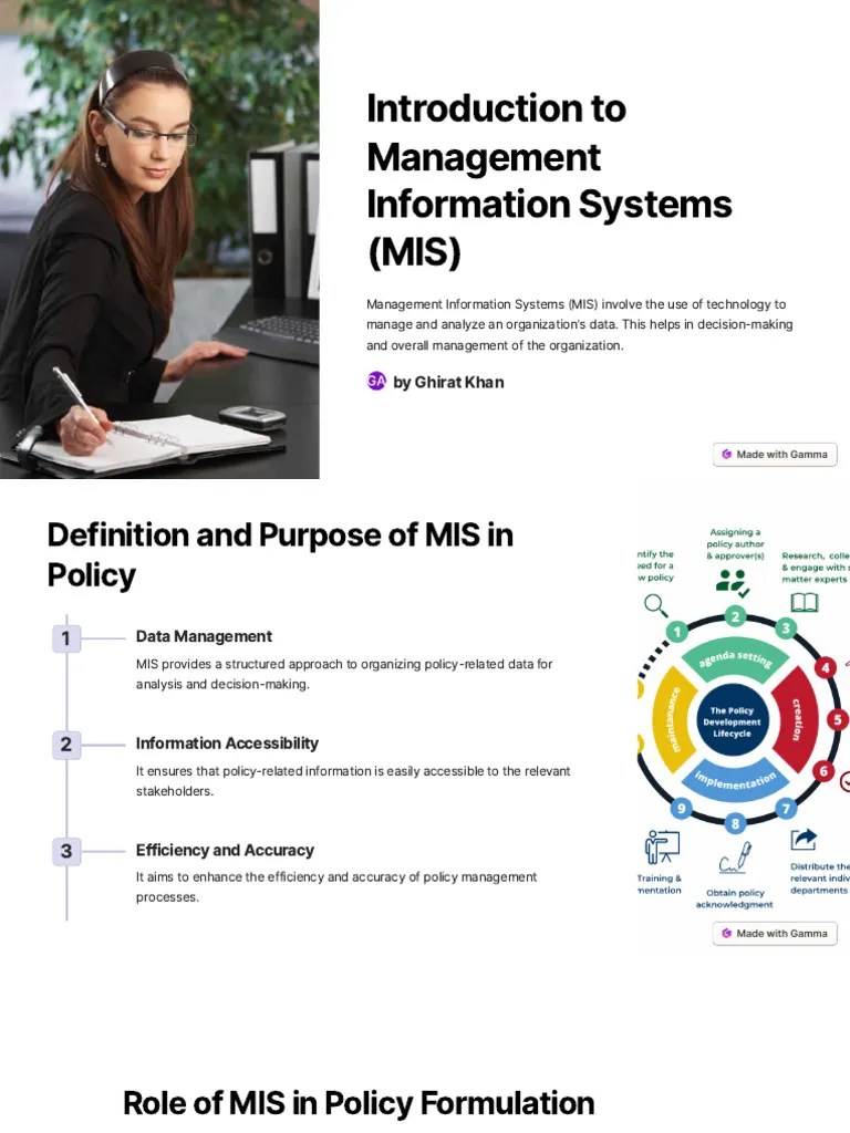 Introduction To Management Information Systems MIS | PDF | Policy | Management Information System