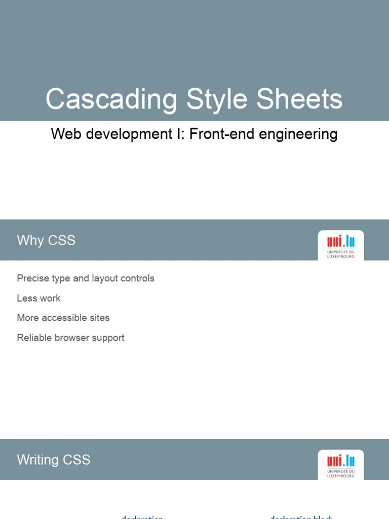 Chapter 11 - Cascading Style Sheets | PDF | Hypertext | Computer File ...