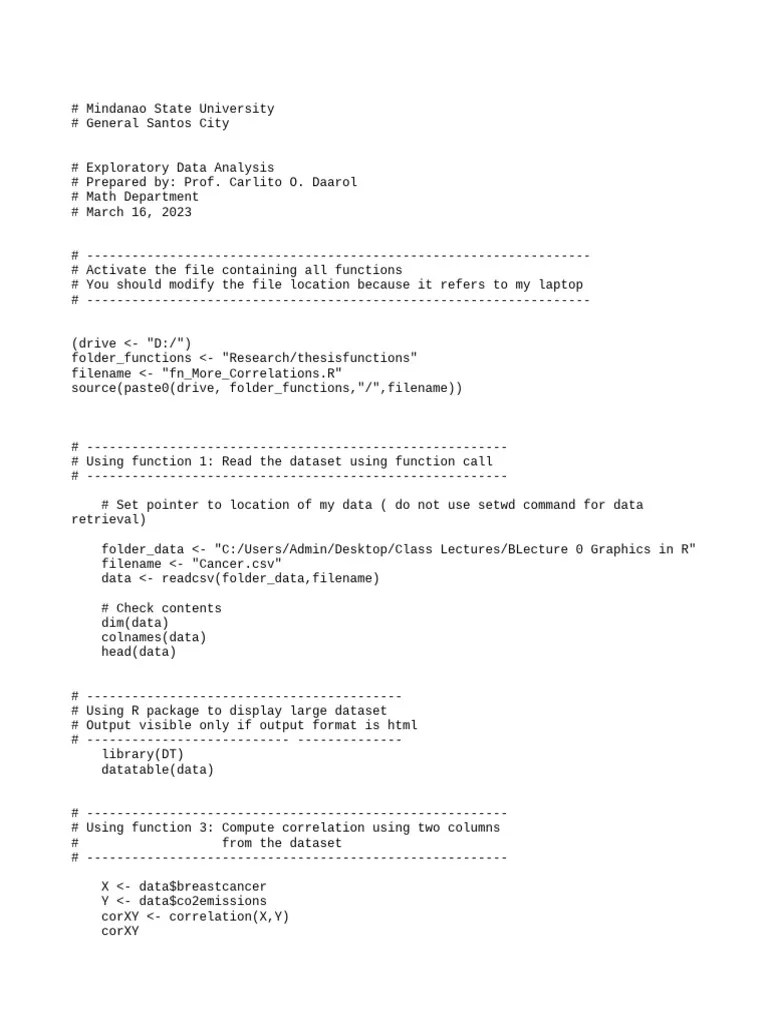 Exploratory-Data-Analysis | PDF