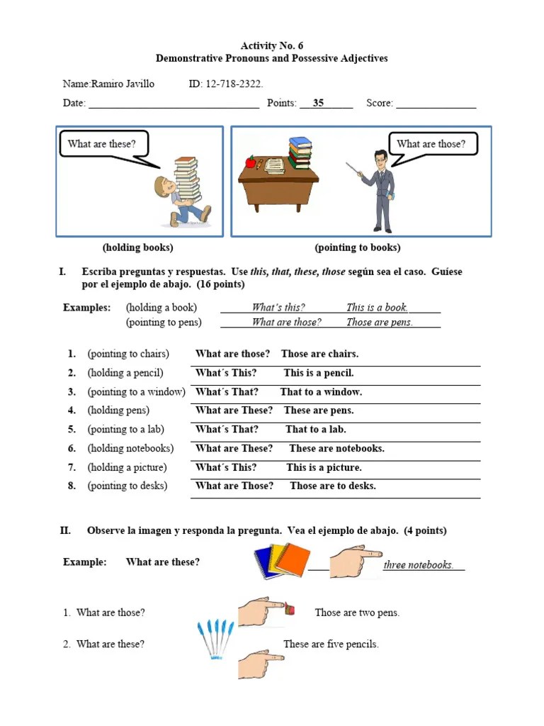 Demonstrative Pronouns | PDF | Linguistics | Linguistic Typology