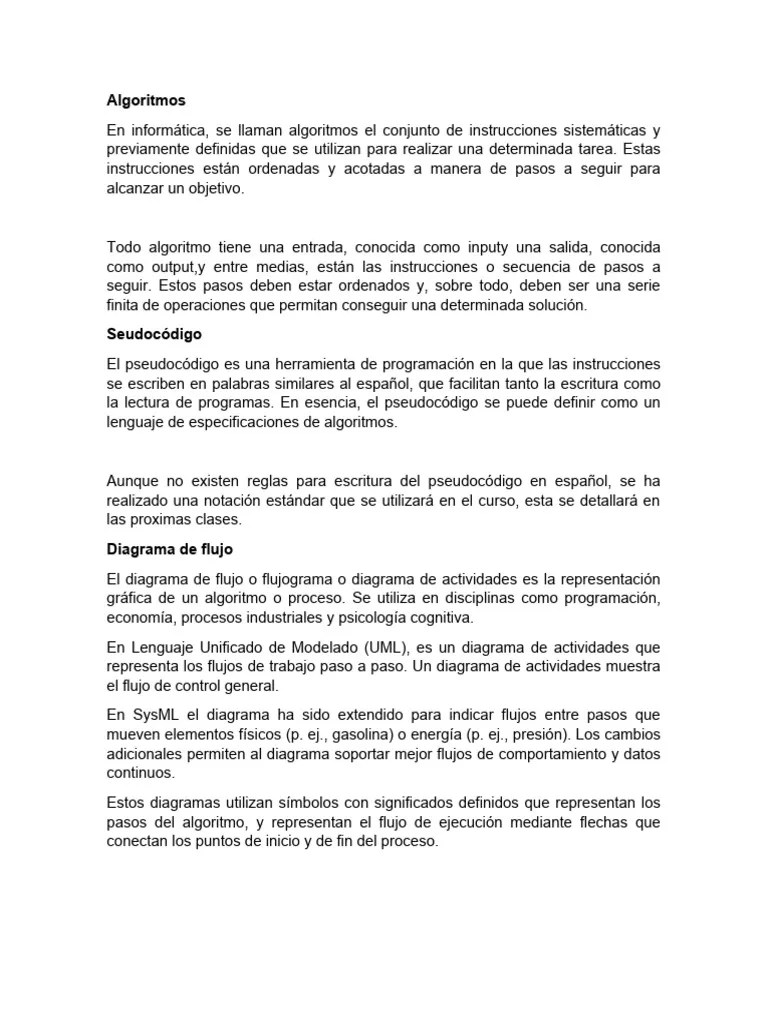 Algoritmos | Descargar Gratis PDF | Teléfono | Algoritmos