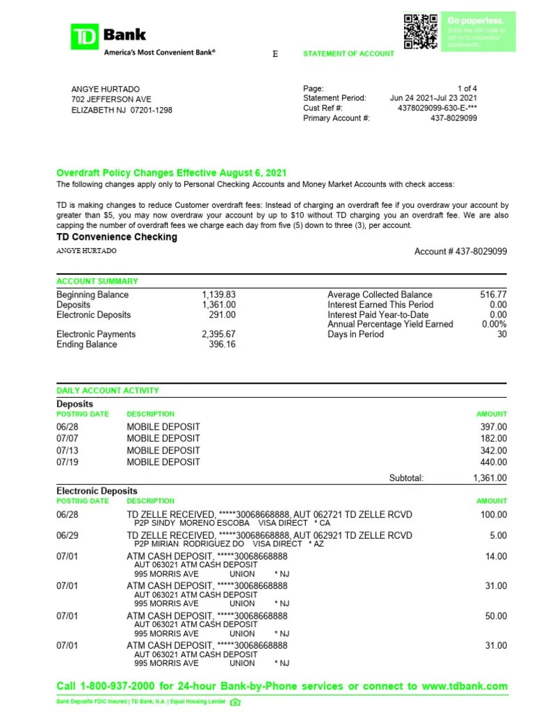 PDF Document 2 | PDF | Overdraft | Banks