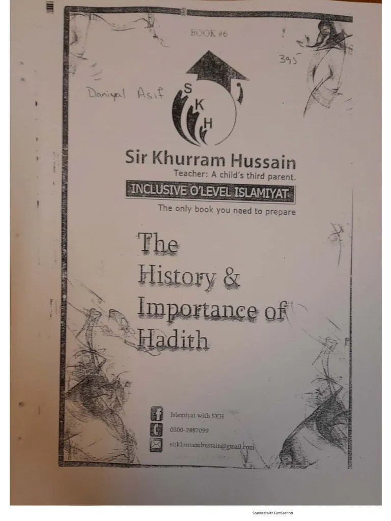 History - And - Importance - Of - Hadith SKH | PDF