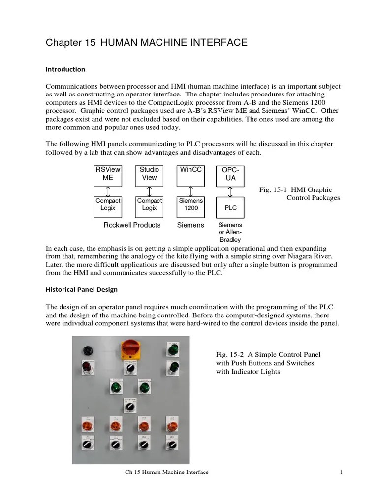 Hmi 1 | PDF | Programmable Logic Controller | User Interface