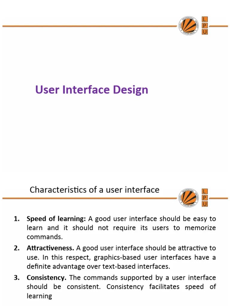 7.user Interface Design | PDF | Graphical User Interfaces | Icon ...