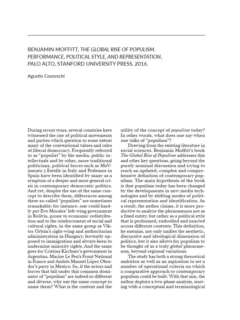 Populism | PDF | Populism | Political Science