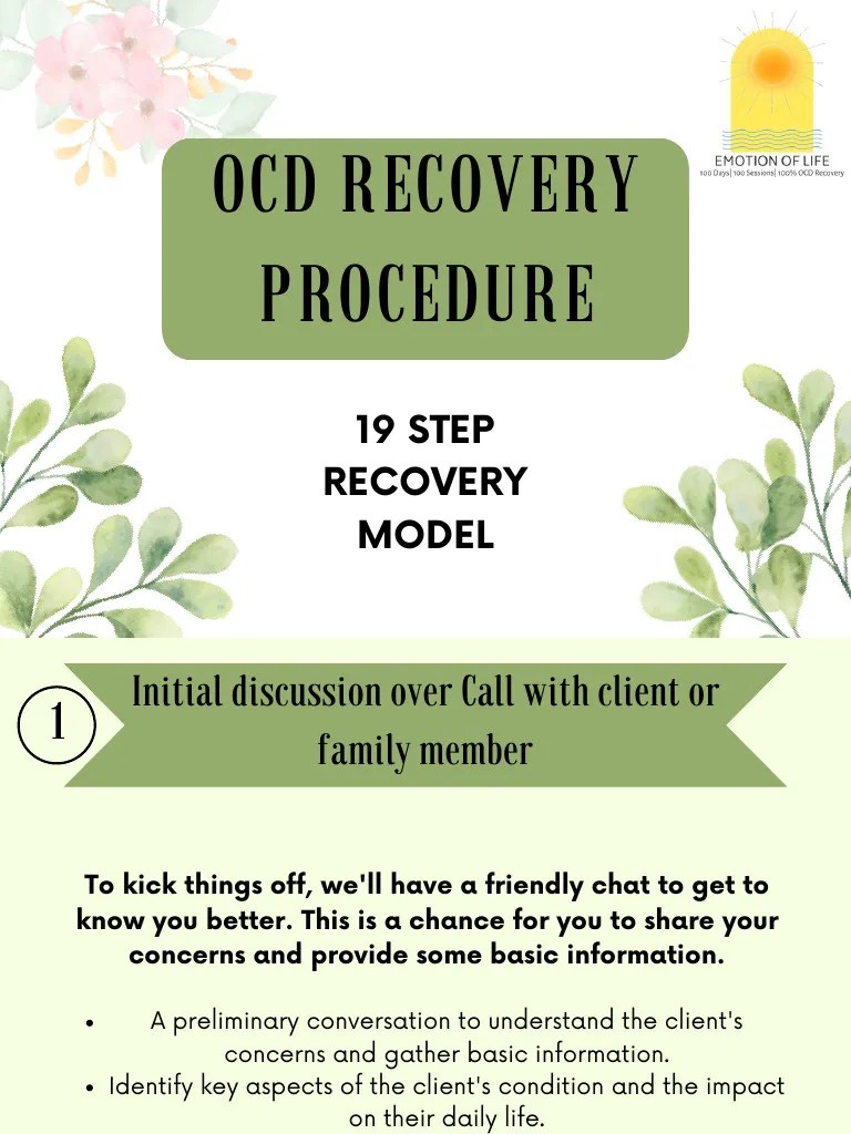 19 Step OCD Recovery - Familiarization | PDF | Psychotherapy ...