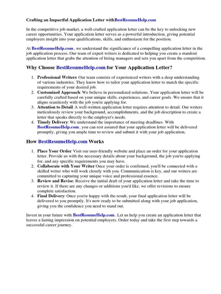 Application Letter Writing Format | PDF | Microsoft Power Point | Résumé