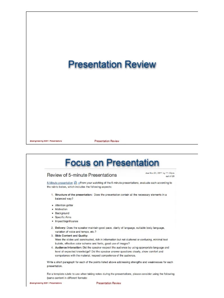 L03 Presentation Review Pt1 | PDF | Communication | Cognitive Science