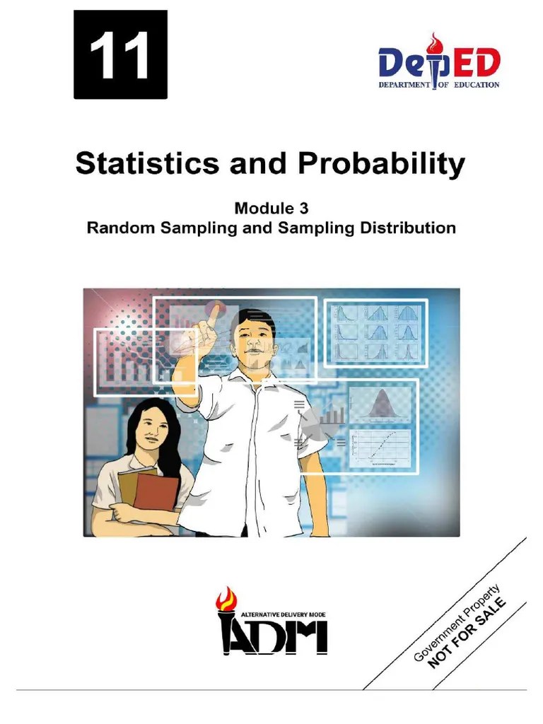 Module 5 Lesson 4 Mean And Variance Of The Sampling Distribution Of Sample Means | PDF ...