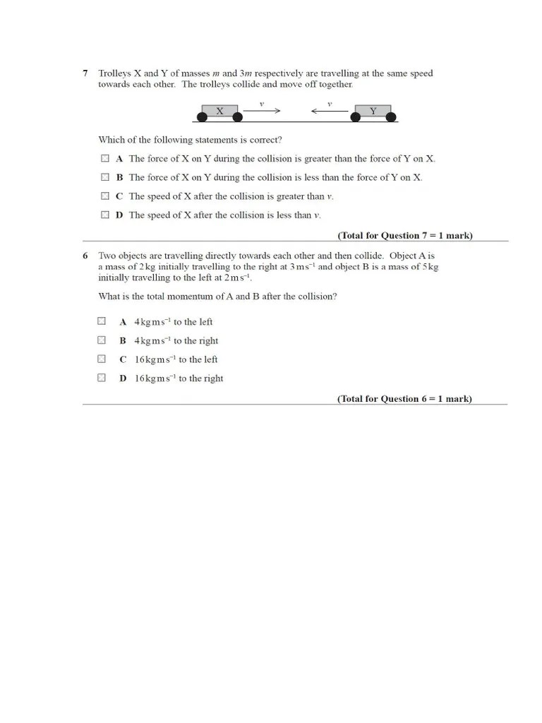 Momentum | Download Free PDF | Momentum | Collision
