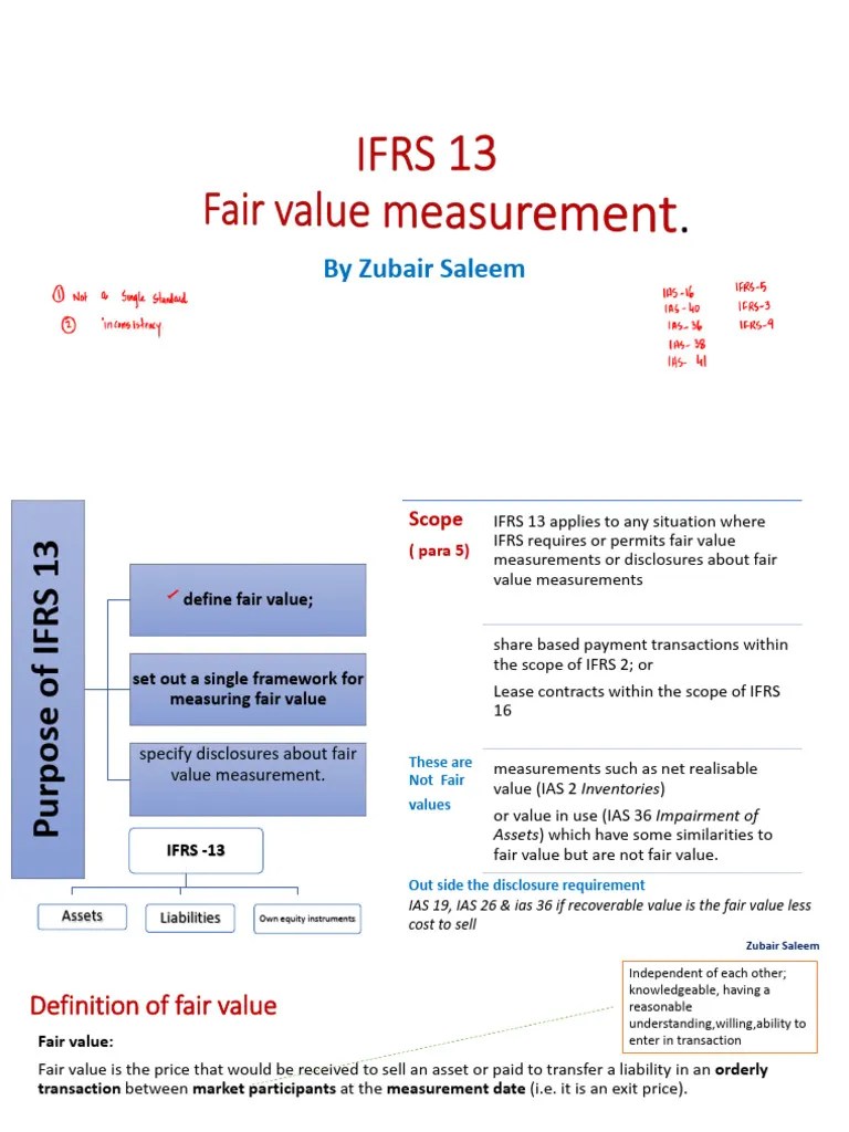 Ifrs 13 | PDF | Fair Value | Valuation (Finance)