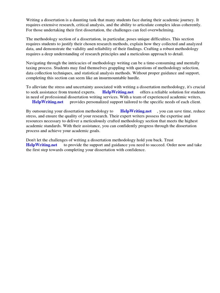 Methodologie Dissertation 1ere L | PDF | Methodology | Ultimate Fighting Championship