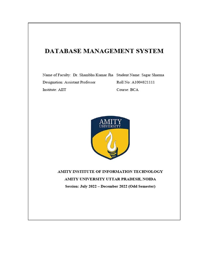 Practical File DBMS | Download Free PDF | Databases | Data