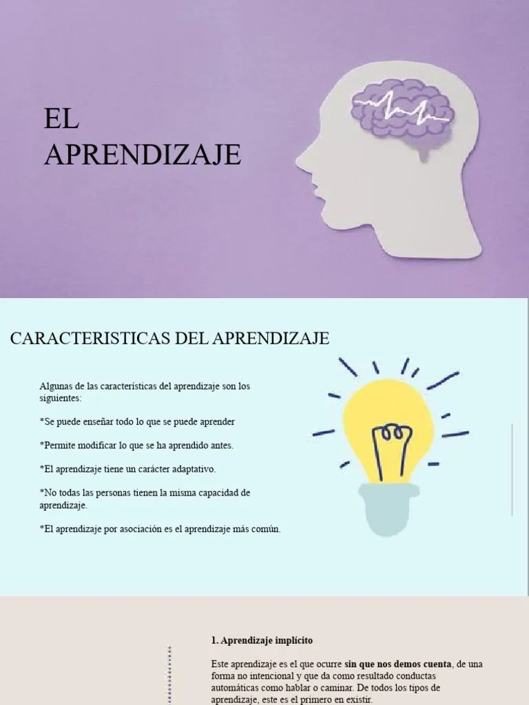 Aprendizaje | PDF | Aprendizaje | Las Emociones