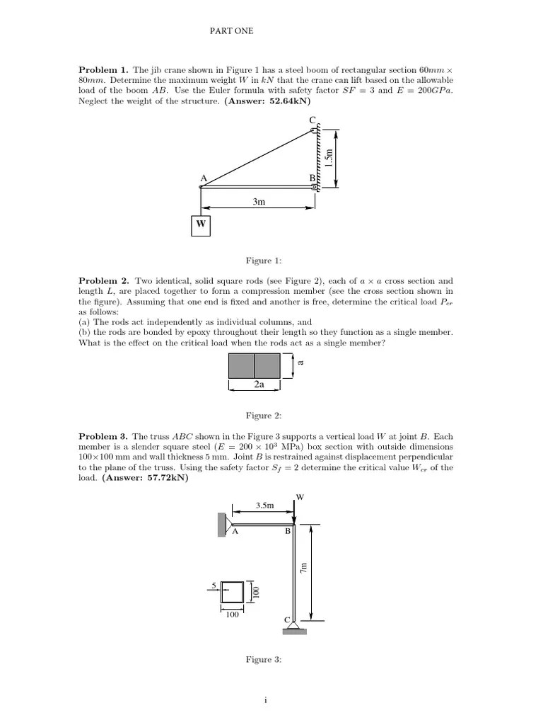 Buckling Tutorials | PDF | Buckling | Beam (Structure)