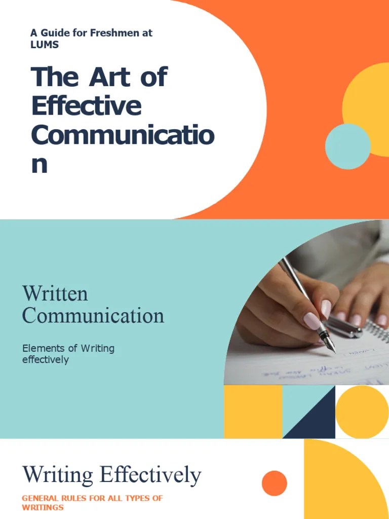 Art Of Effective Communication | PDF | Essays | Plagiarism