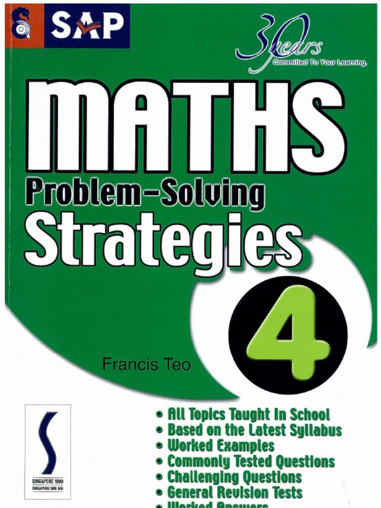 Maths Problem-Solving Strategies For Primary 4 | PDF