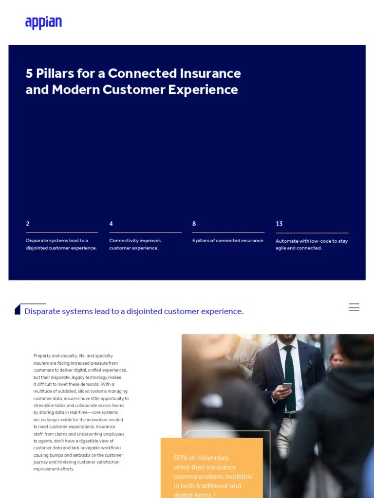 Ebook 5 Pillars For A Connected Insurance And Modern Customer ...